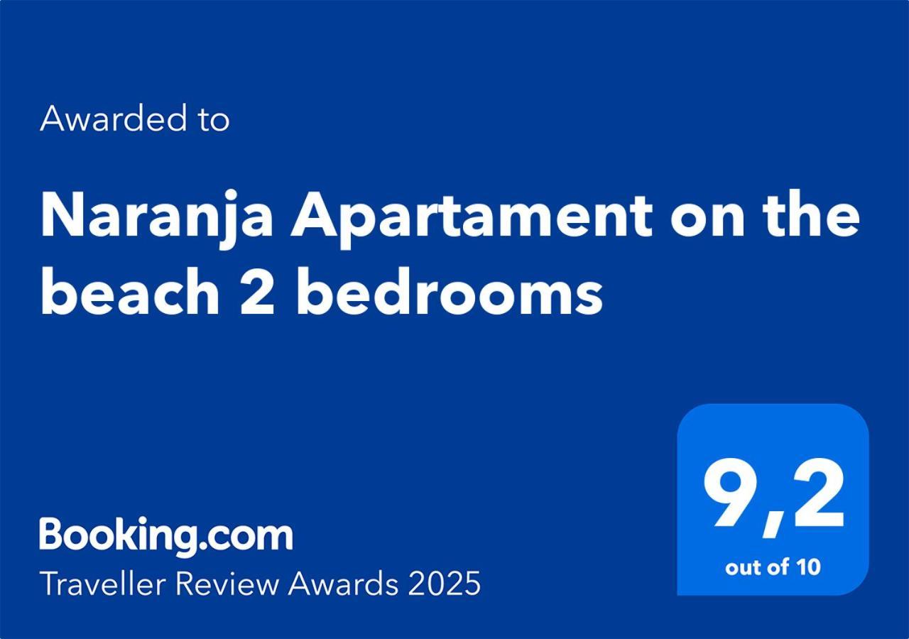 Naranja Apartament On The Beach 2 Bedrooms Oropesa del Mar Bagian luar foto